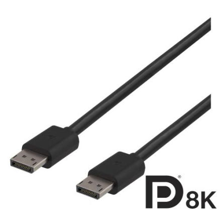 DisplayPort 1.4 kabel 2m sv..