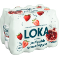 Mineralv. Loka Jordgubb 33cl i