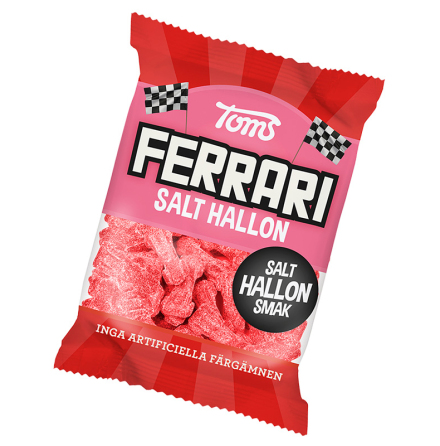 Ferrari Salt Hallon 120g