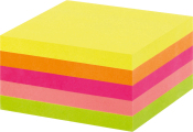 Notiskub Office 76x76mm neon